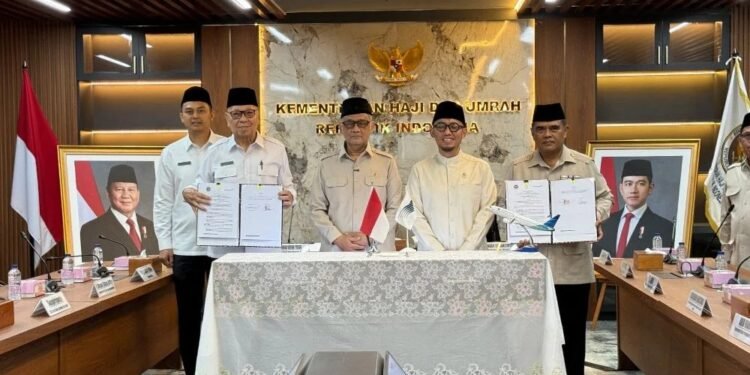 Garuda Indonesia Mantapkan Layanan Penerbangan Haji melalui Kerja Sama Tiga Tahun