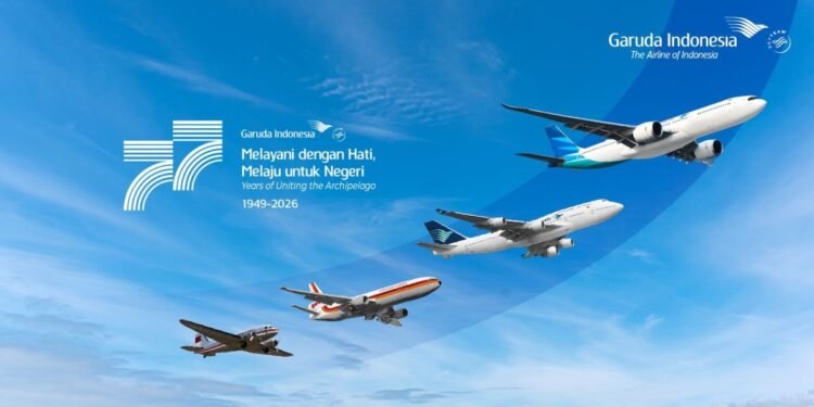 Garuda Indonesia Genap 77 Tahun